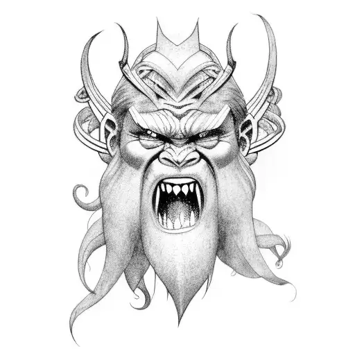 Norse Mythology Troll Forearm