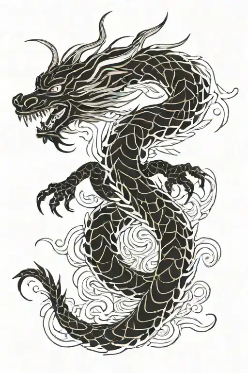 Linear Japanese Dragon