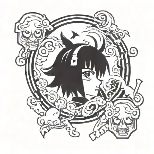 90S Anime Cartoon Style