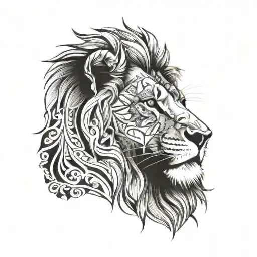 Lion Face And Turkishness