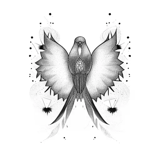 An Open Book With Pages Turning Into Flying Birds