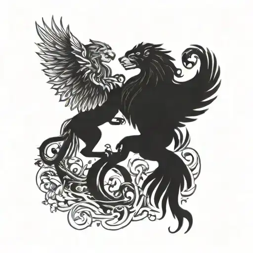 The Lion And The Phoenix