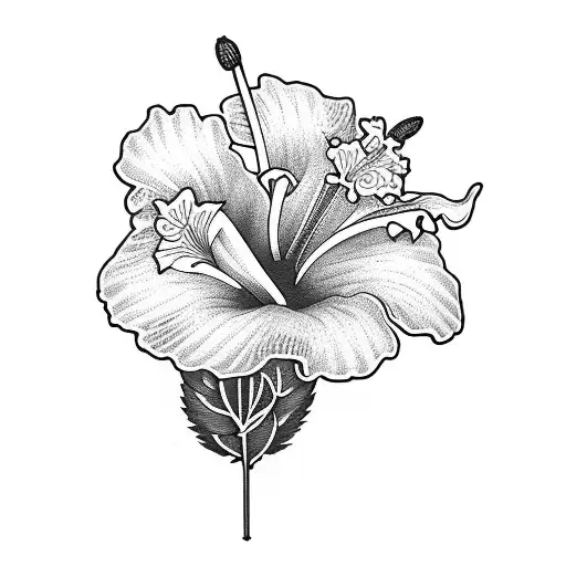 Hibiscus And Lily Bouquet