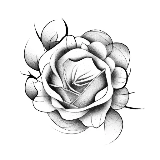 A Broken Heart Surrounded By Wilted Flowers