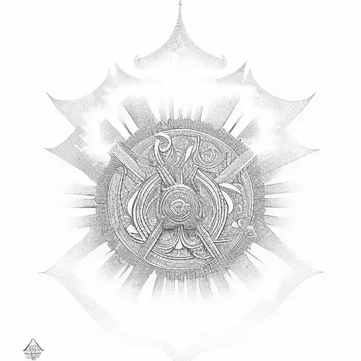 Gate To Heaven In Wikinger Style