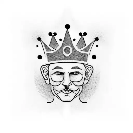 The Number 10 With A Crown And 2 Stars