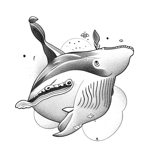 Line With Whale For Saed