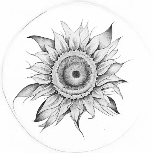 Symettrical Sunflower