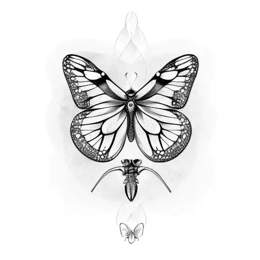 Butterfly Skeleton