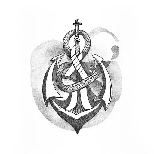 Anchor & Infinity Symbol