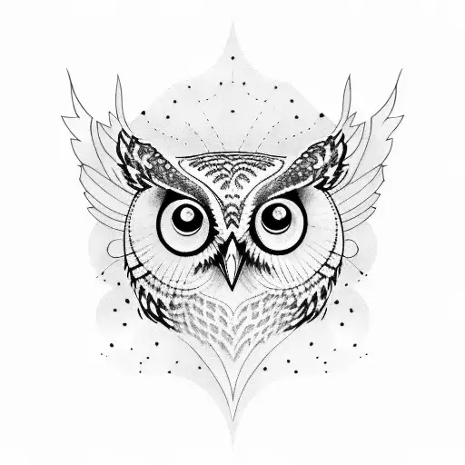 Sheet Music With An Owl Perched On Top