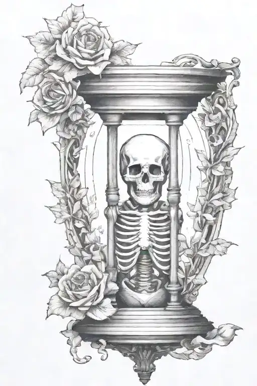 Skelesie Drowning In Hourglass