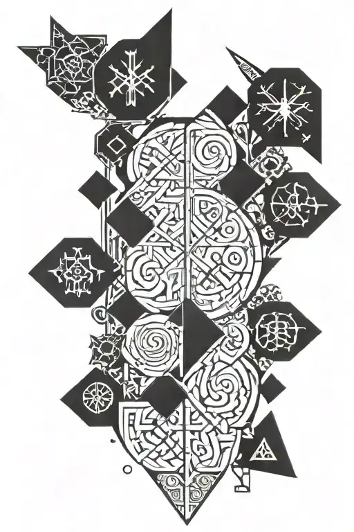 Nordic Runes Of Guidence And Protection