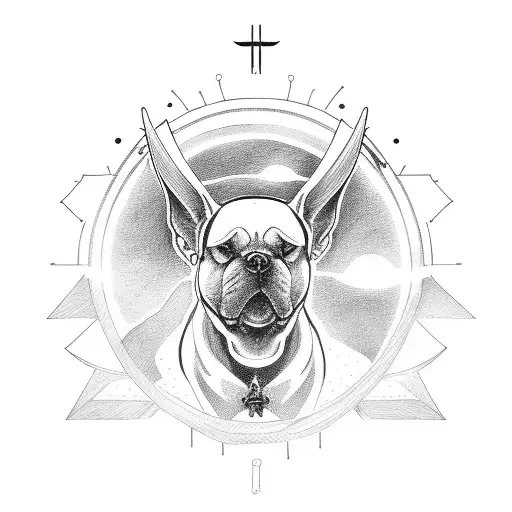 A Portrait Of Max With A Halo Above His Head