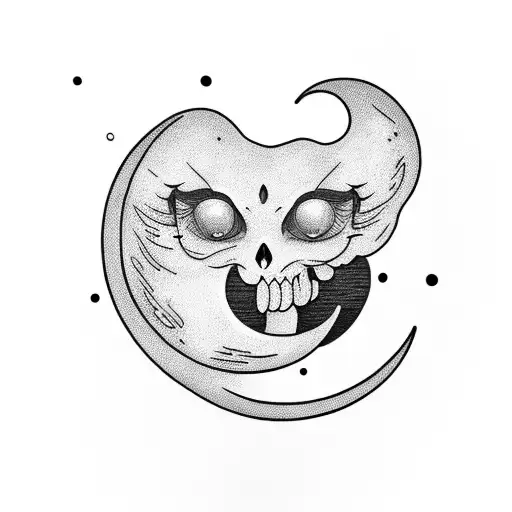 Hand Hanging Moon Up