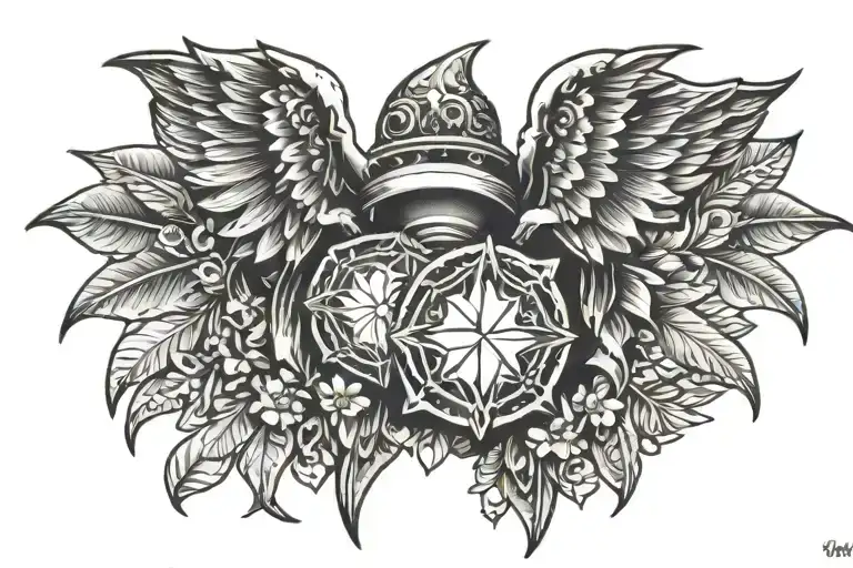 Brass Knuckles Diamond Wings