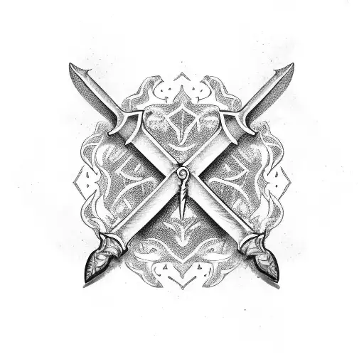 Sword Buried In Ground