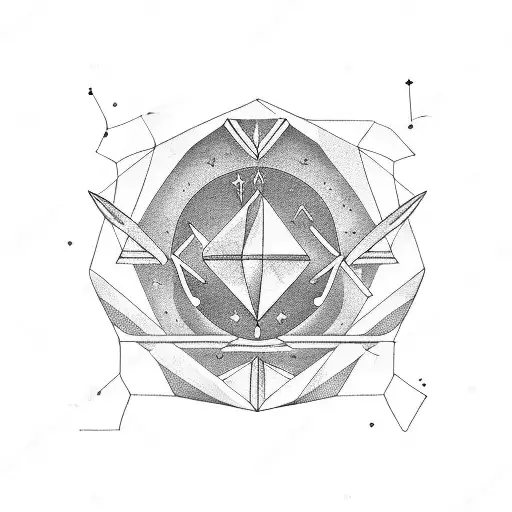 Capricorn Constellation Formed By Planets