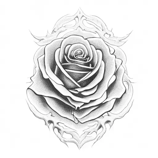 Skeleton Rose Death Lantern