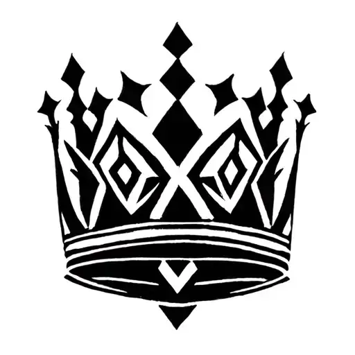 Nordic Symbol Vigvisir Crown Font