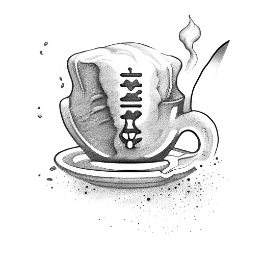 A Coffee Bean Morphing Into A Chef's Knife