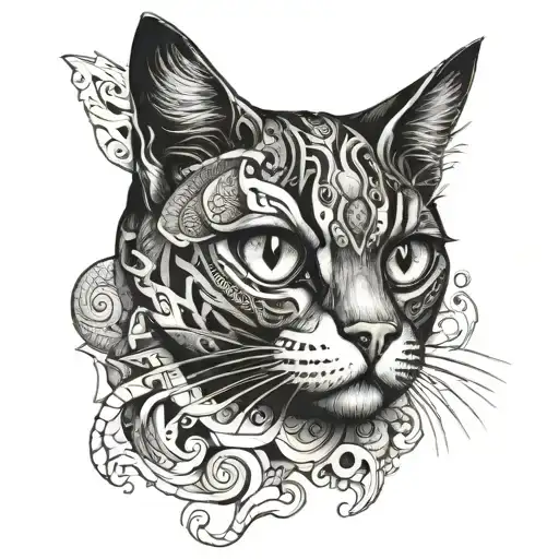 Extremely Huge Eyed Cat