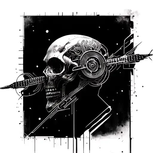 Electrical Engineering Realism Style Tatto Design Defining