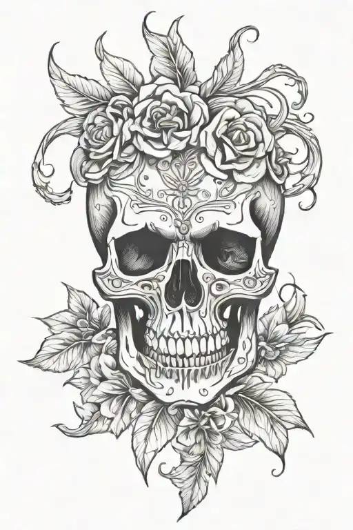 Skull Adorned