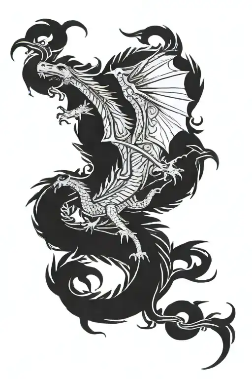 Dragon Flying Indian