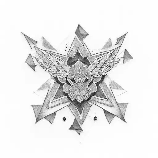 5 Stars Different Sizes And Styles