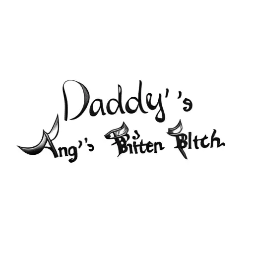 Daddy's Angel Queen Bitch