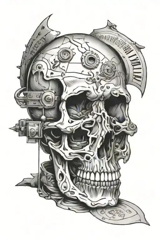 Skull With A Price Tag Have A Nightmare