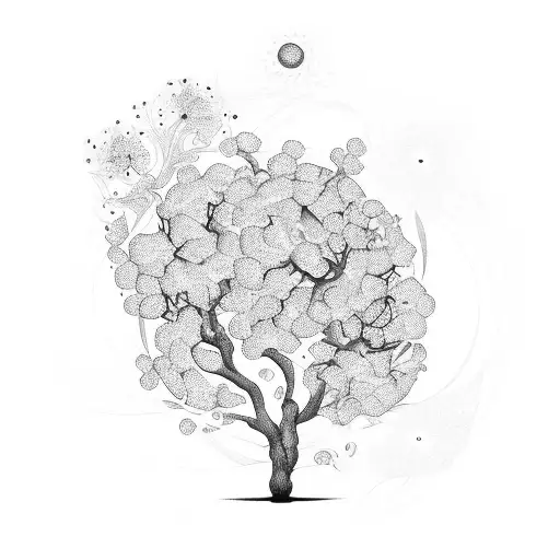 Flowers Galaxy Tree Of Life