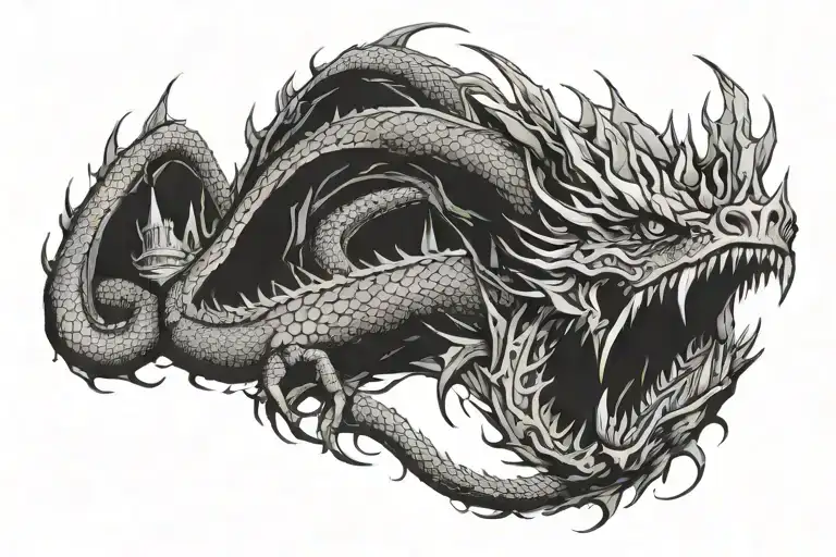 Dragon Attack Town