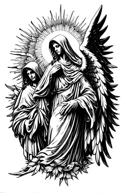 Hooded Angels And The Sun Shining