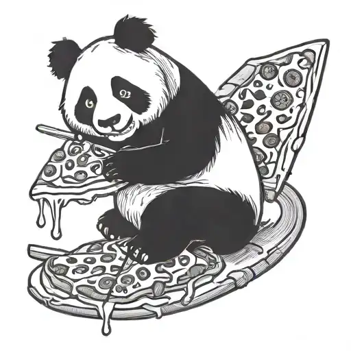 Panda Eats Pizza