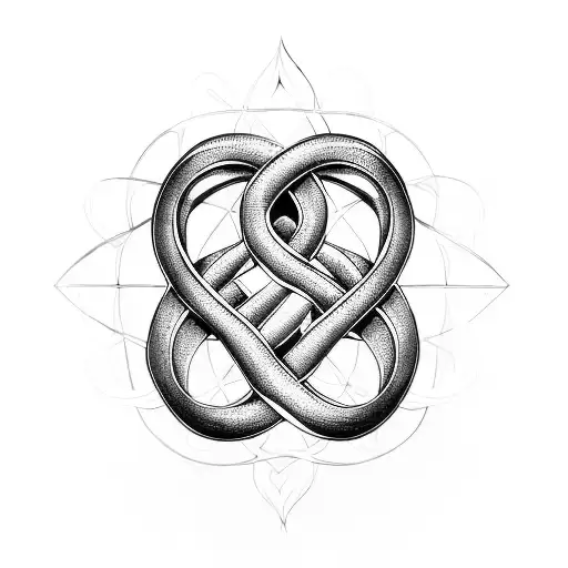 Infinity Symbol With B