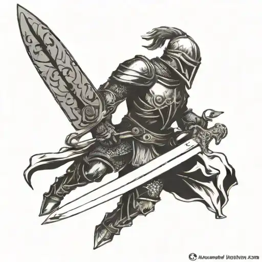 Knight With Sword