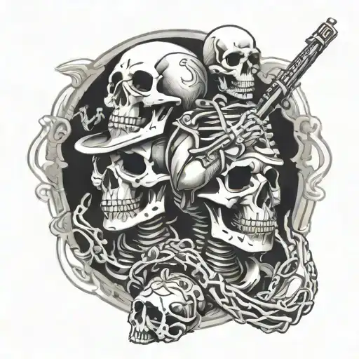 Law Enforcement Skeleton