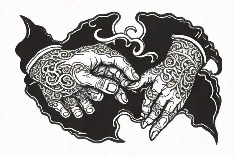 Heaven Holding Hands