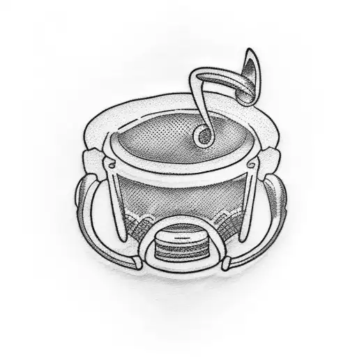 Music Themed Small Tatto