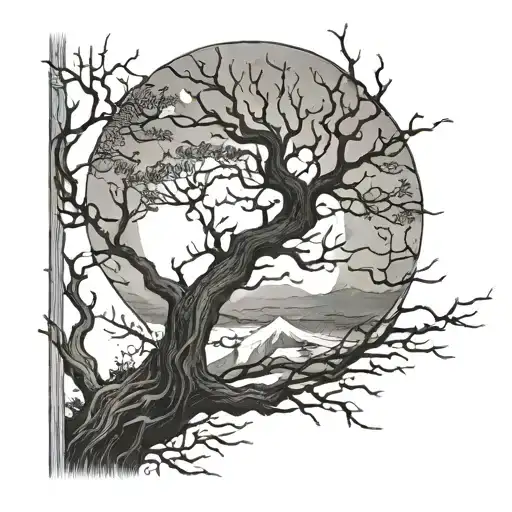 Moon Thorn Tree Forearm