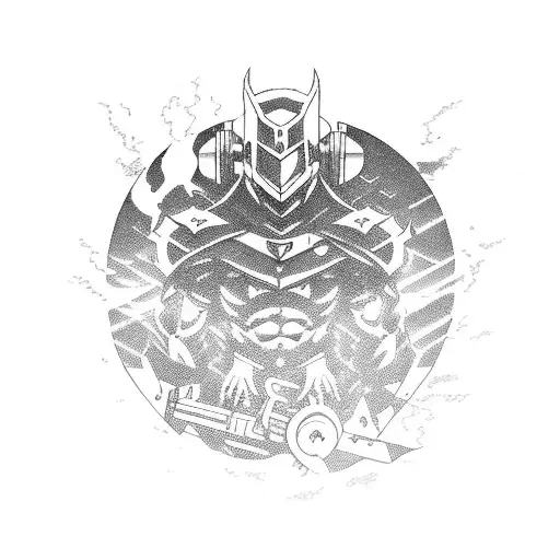 Combine Elements From Your Favorite Anime And Gaming Characters Into A Dynamic Action Scene