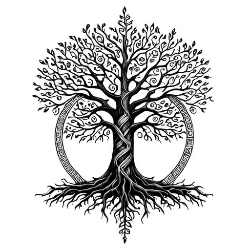 Tree Of Life Dna Trunk