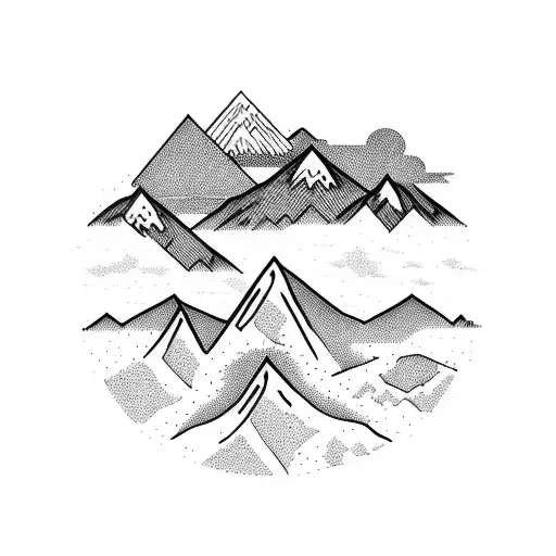 Mountain Landscape With A Hidden Movie Reference