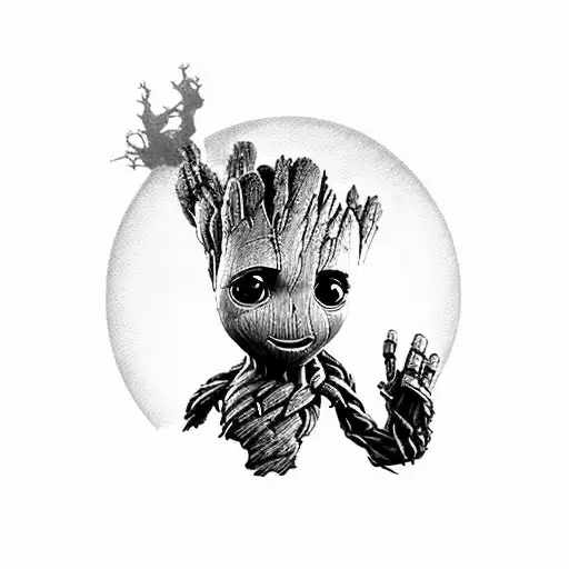Baby Groot Clappeboard