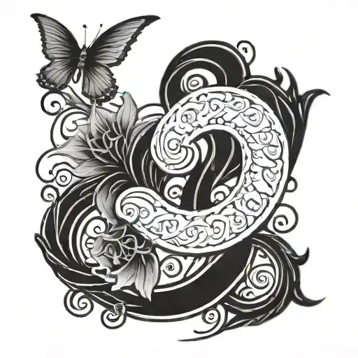 Script Tattoo C O C O