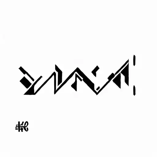 A Heartbeat On A Black Background