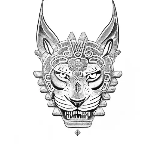 Mayan Aztec Godly Jaguar