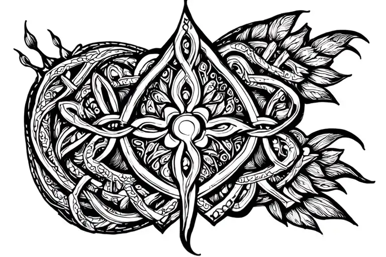 Feminine Showing I Am A Mother Of 2 That's Celtic In Design